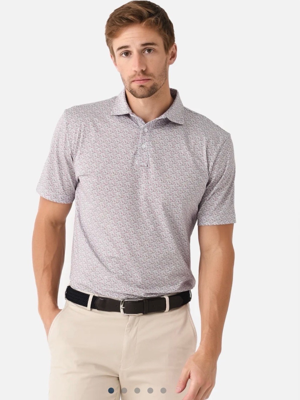Peter Millar Pilot Mill Surf’s Up Printed  Polo Shirt.